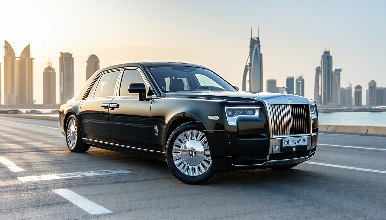 Luxury vehicle from Toll Way Travel in Dubai